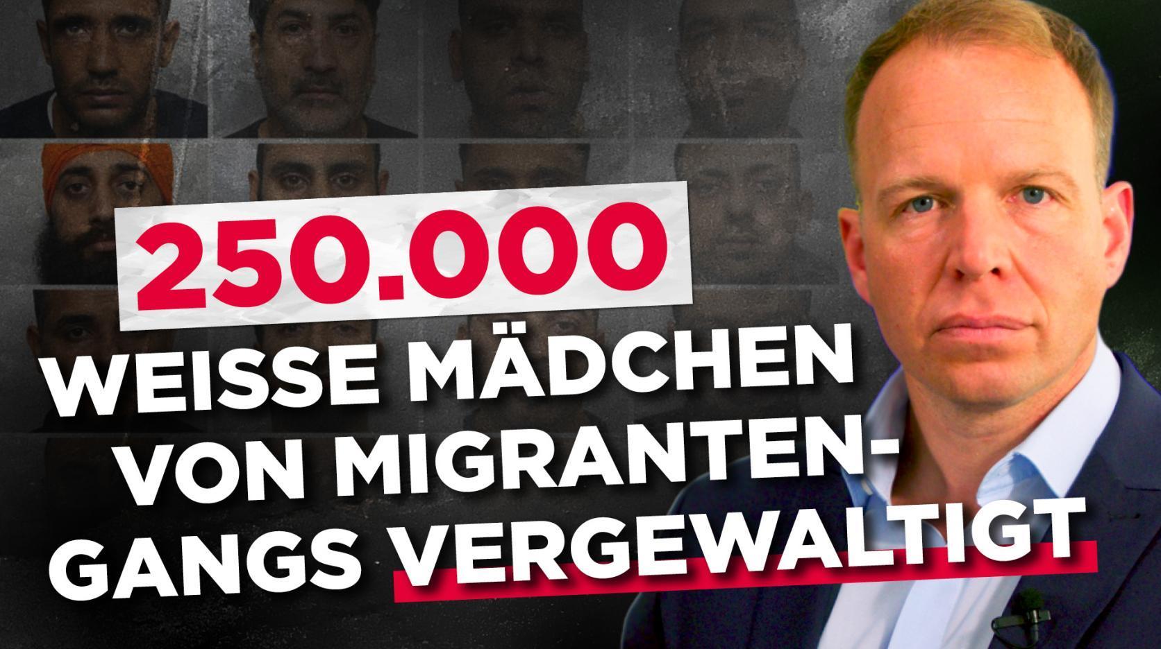 Wie konnte das geschehen? 250.000 weiße Mädchen von Migranten-Gangs vergewaltigt