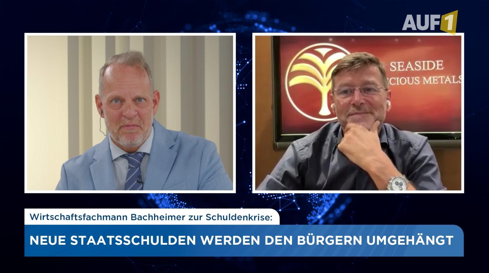 Staatsschulden werden den Bürgern umgehängt – sagt Finanzfachmann Bachheimer