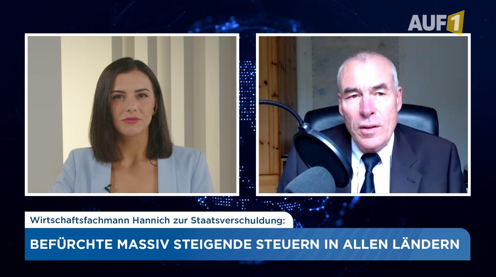 Wirtschaftsfachmann Hannich: Befürchte massiv steigende Steuern in allen Ländern