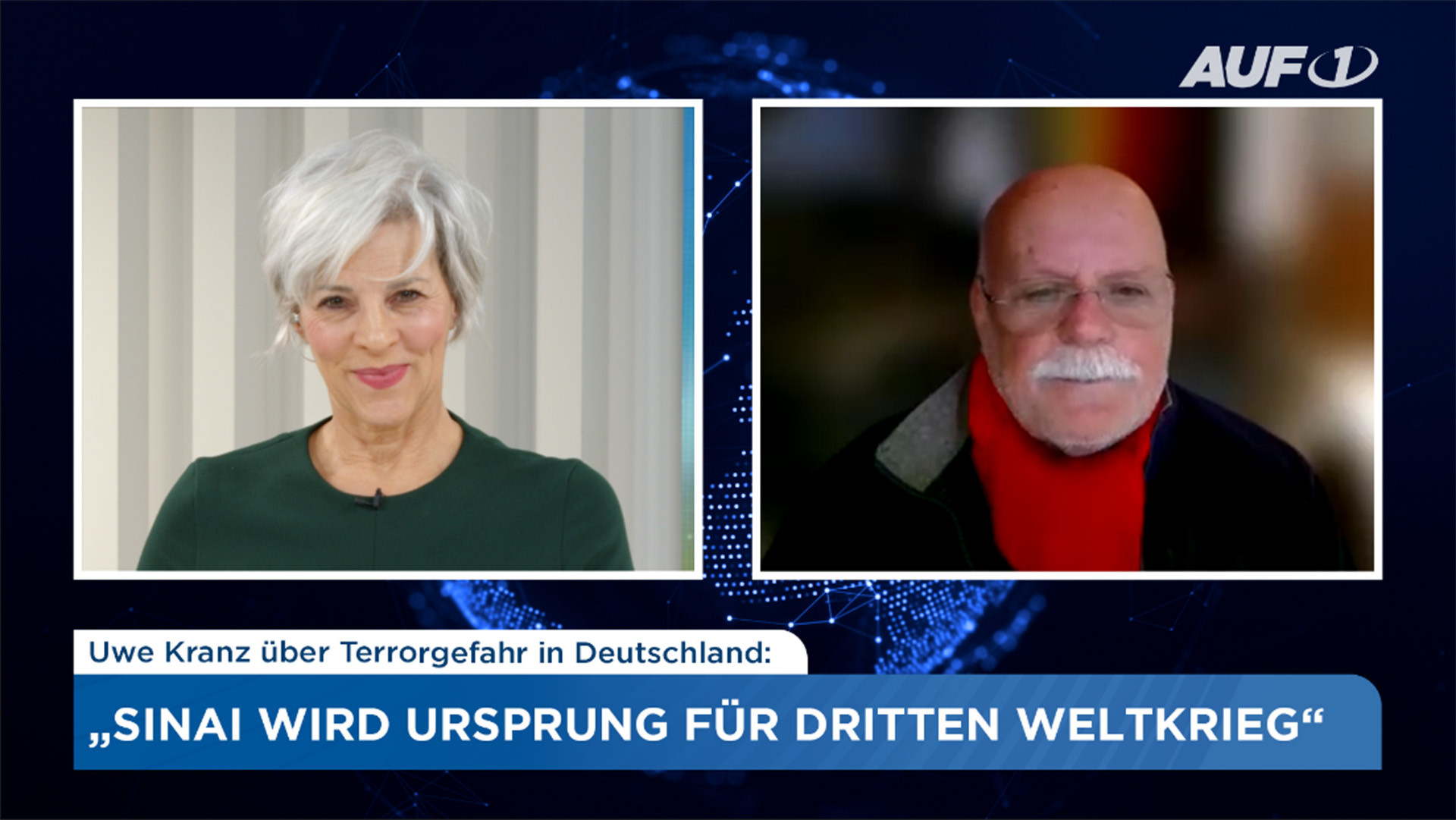 ⁣Ex-Polizei-Chef Uwe Kranz: „Der Sinai wird der Ursprung für einen 3. Weltkrieg“