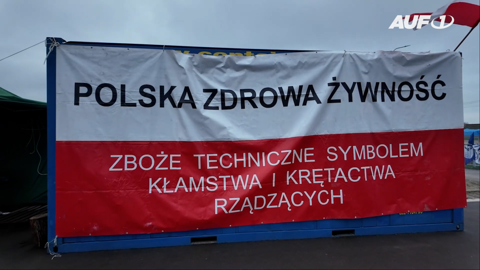 ⁣Bauern-Proteste in Polen: „Wir sind Tag und Nacht im Einsatz“