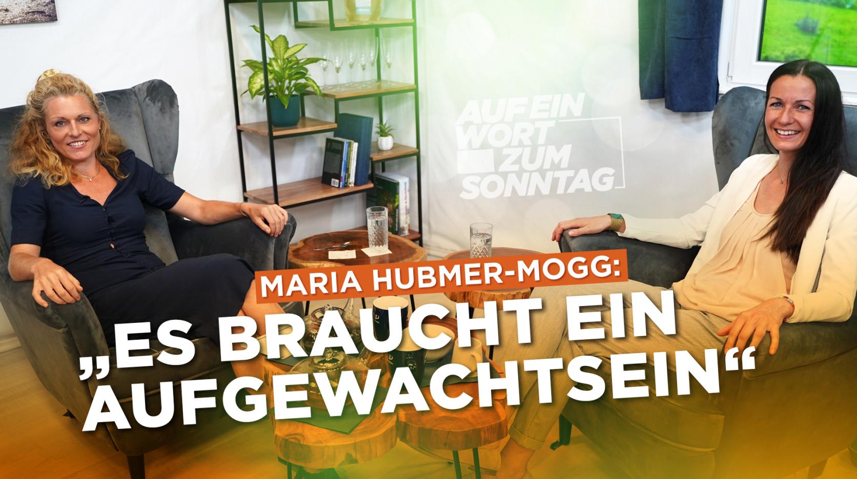 ⁣AUF ein Wort zum Sonntag mit Dr. Maria Hubmer-Mogg