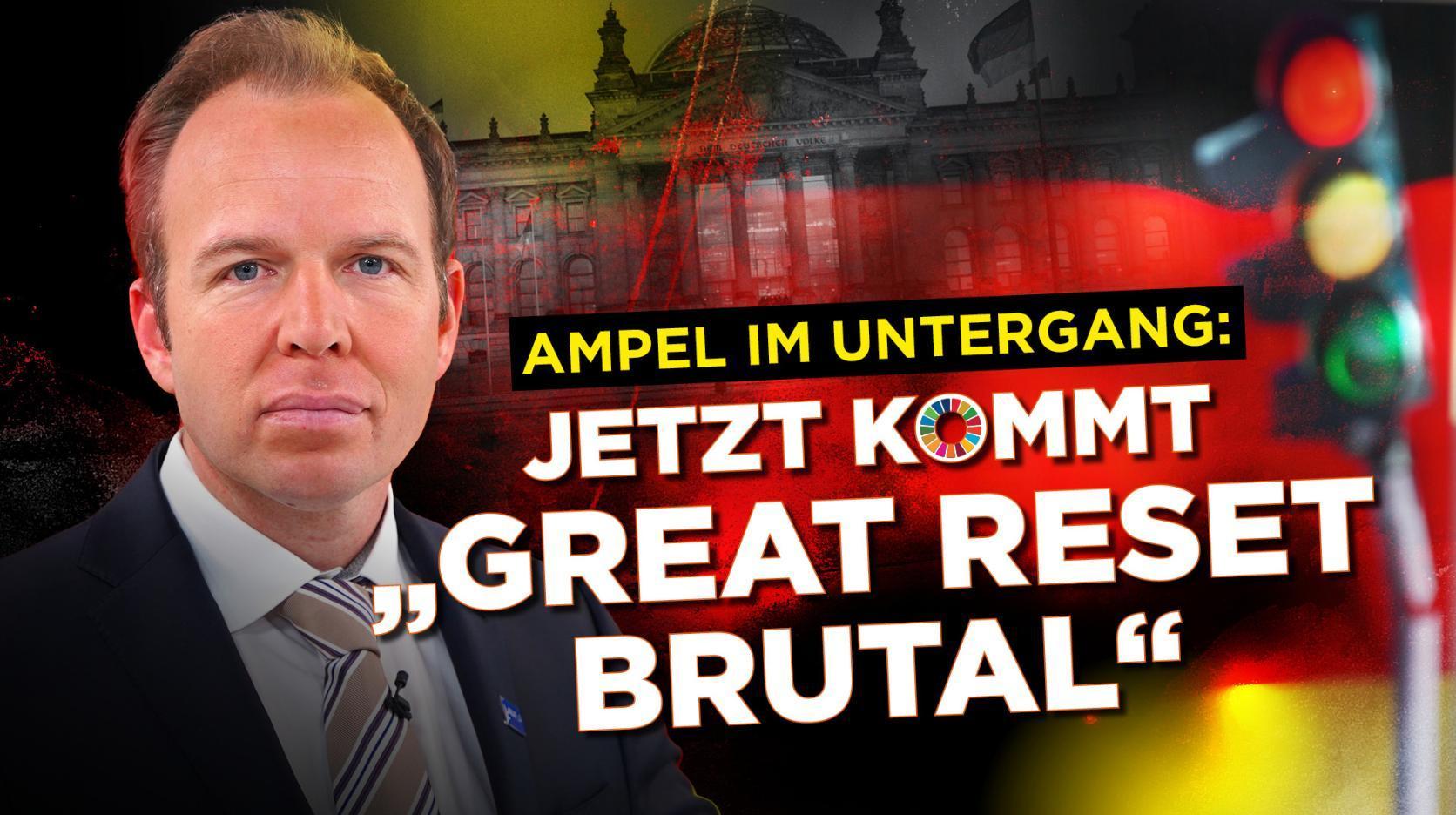 ⁣Stefan Magnet zur Ampel im Untergang: Jetzt kommt „Great Reset brutal“