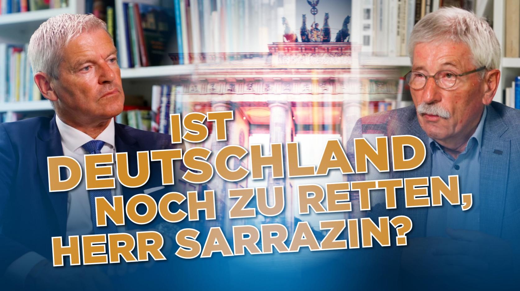 ⁣Thilo Sarrazin mahnt: „Wir sind gezwungen, uns unseren Problemen zu stellen“