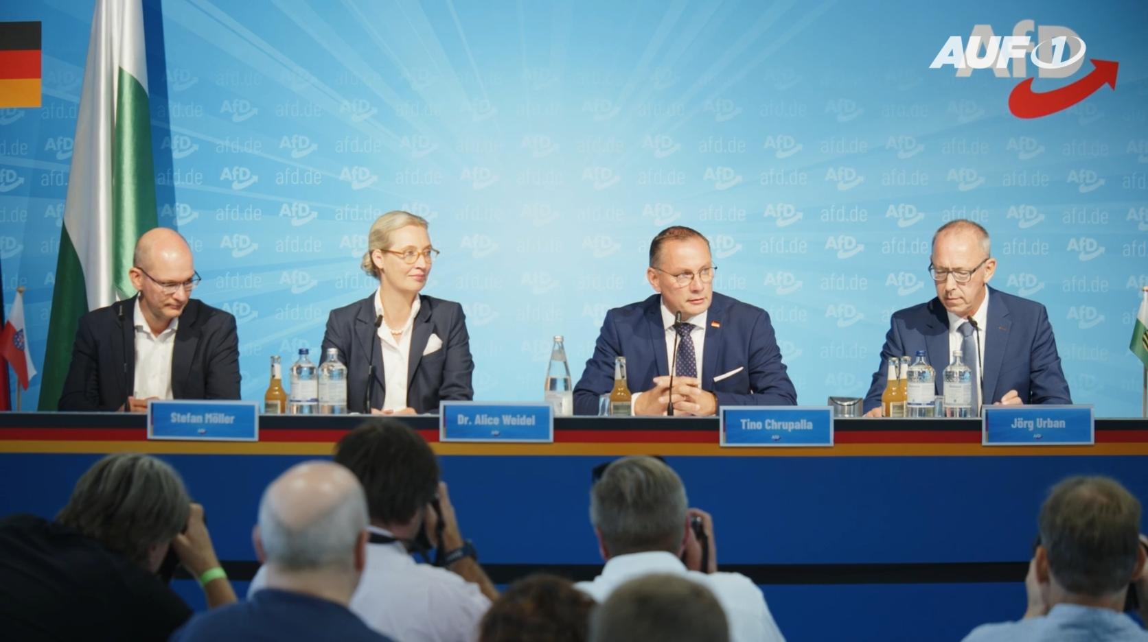 ⁣Jörg Urban bei AfD-Pressekonferenz: „Die CDU Sachsen ist mittlerweile eine linke Partei“