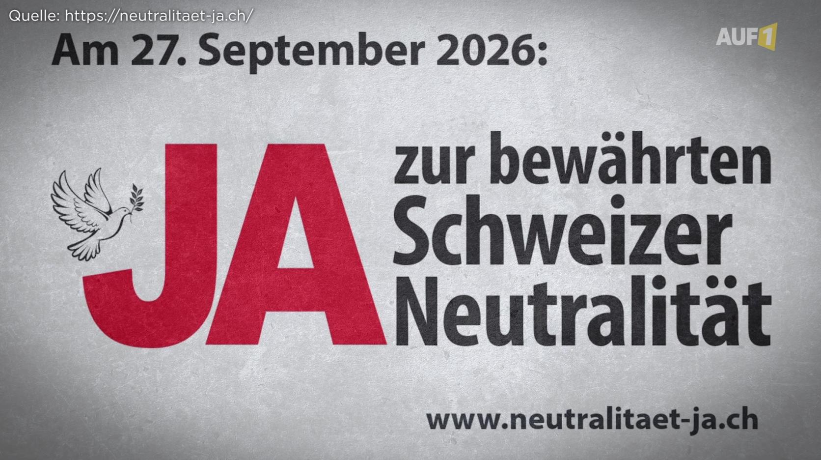 Schweiz: Neutralitätsinitiative mit 70 Prozent abgelehnt