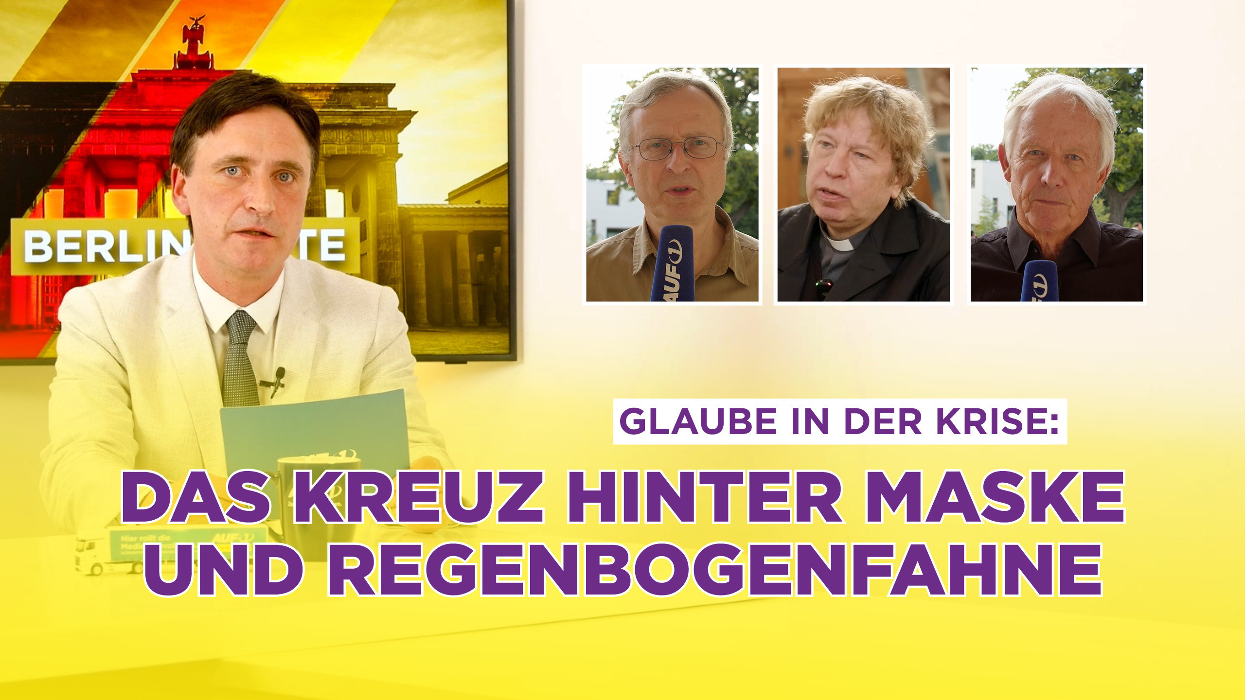 ⁣Glaube in der Krise: Das Kreuz im Zeichen von Hygienediktatur, Klimawahn und LGBTQ