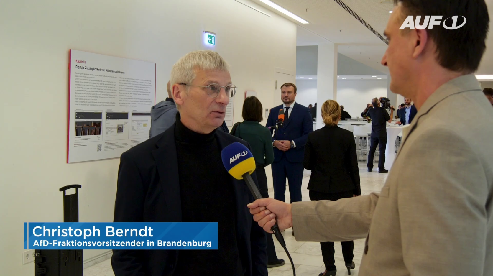 ⁣AfD-Fraktionschef Berndt: Brandenburg braucht harte Entscheidungen