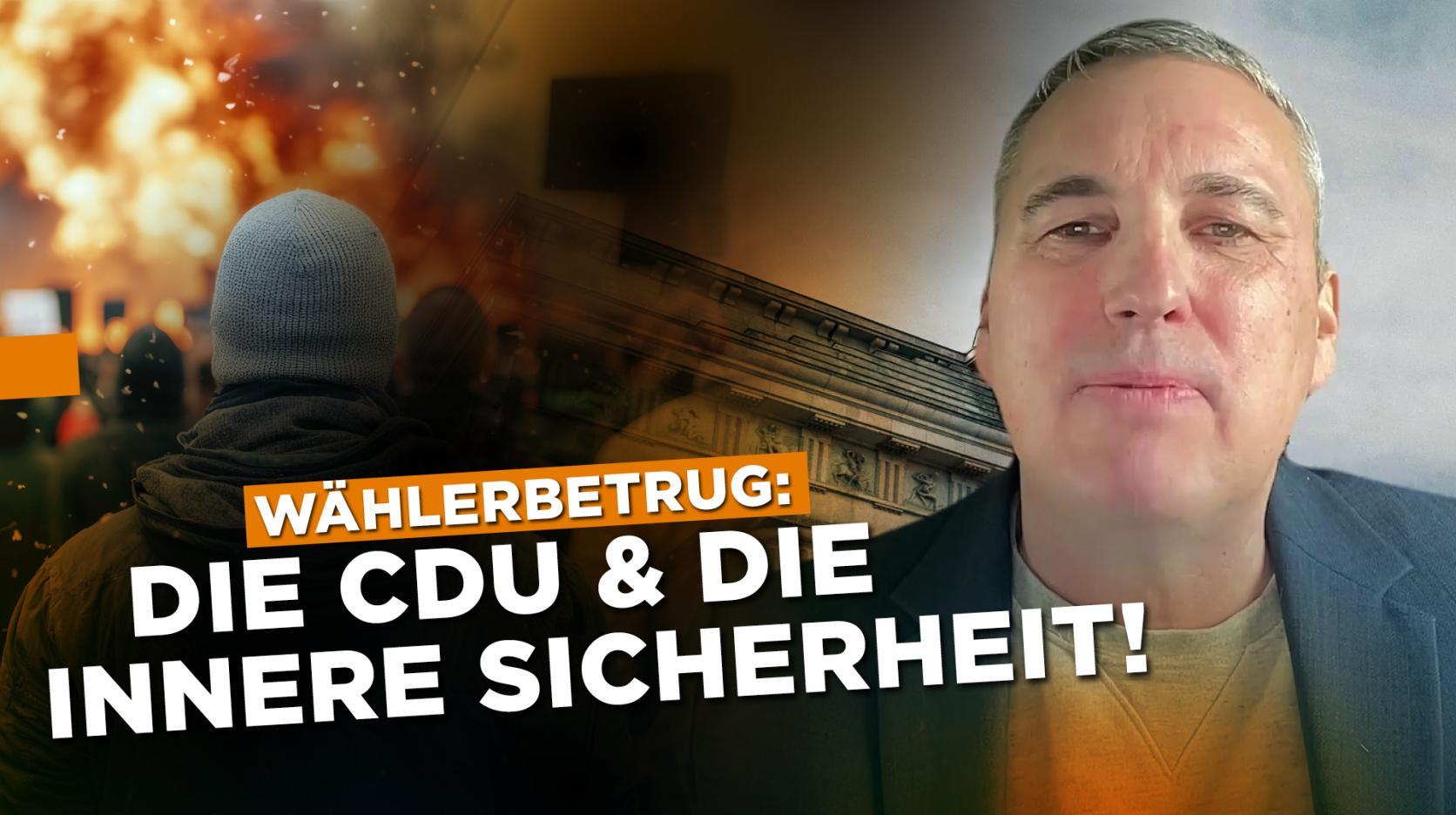 Wählerbetrug: Die CDU und die Innere Sicherheit!