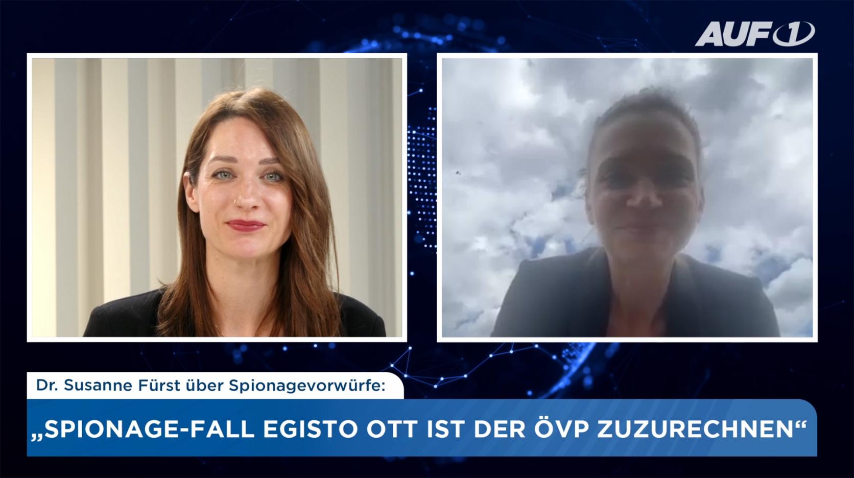 ⁣Susanne Fürst (FPÖ): „Spionage-Fall Egisto Ott ist der ÖVP zuzurechnen“