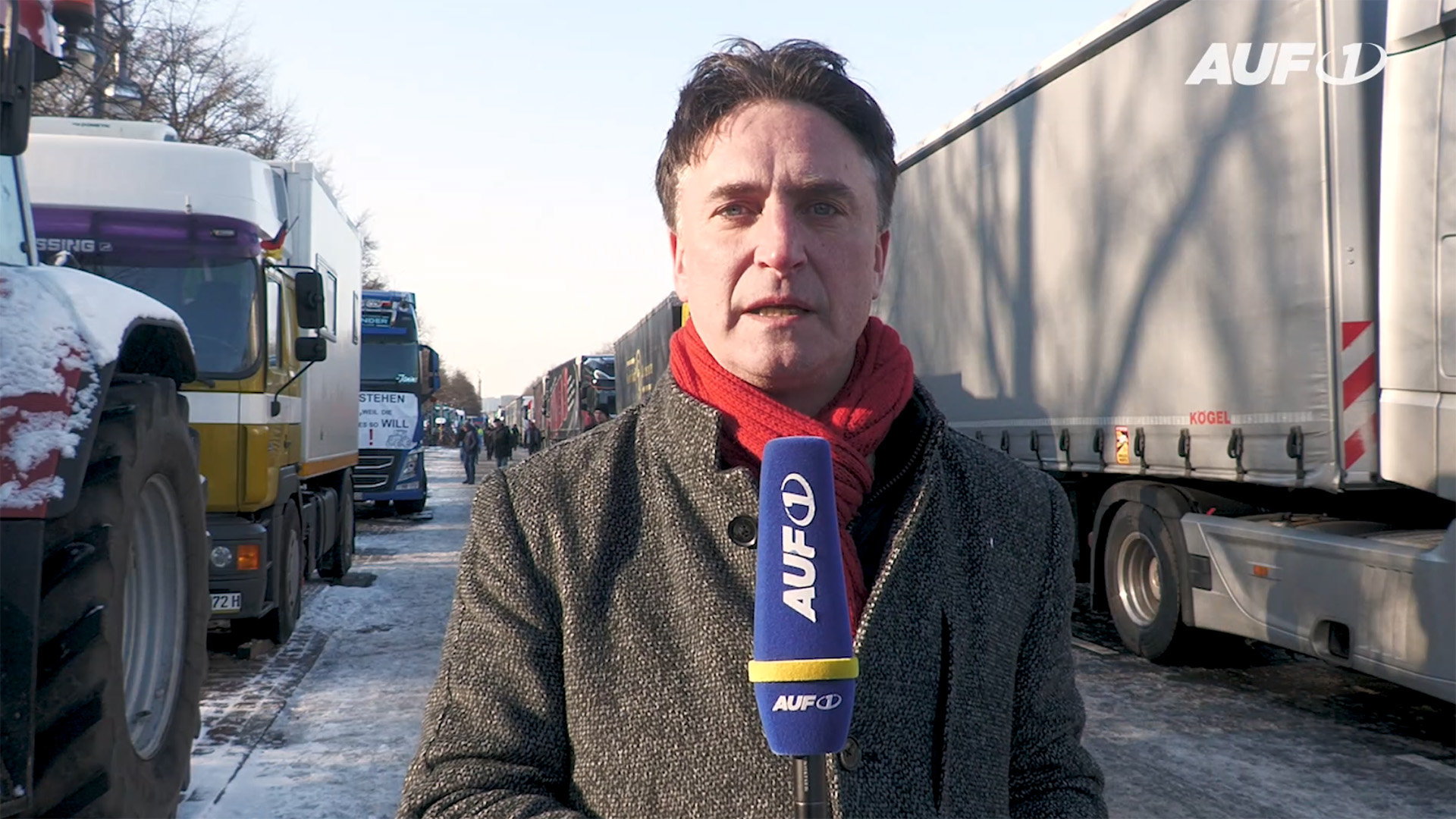 ⁣Protest-Wochen: Jetzt kommen die Trucker nach Berlin