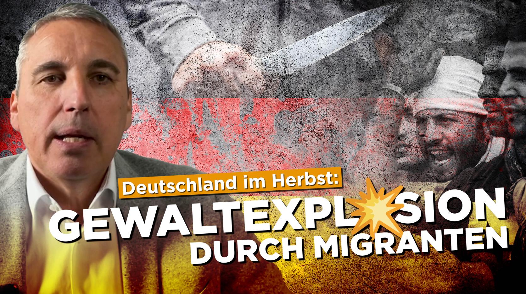 ⁣Deutschland im Herbst: Gewaltexplosion durch Migranten