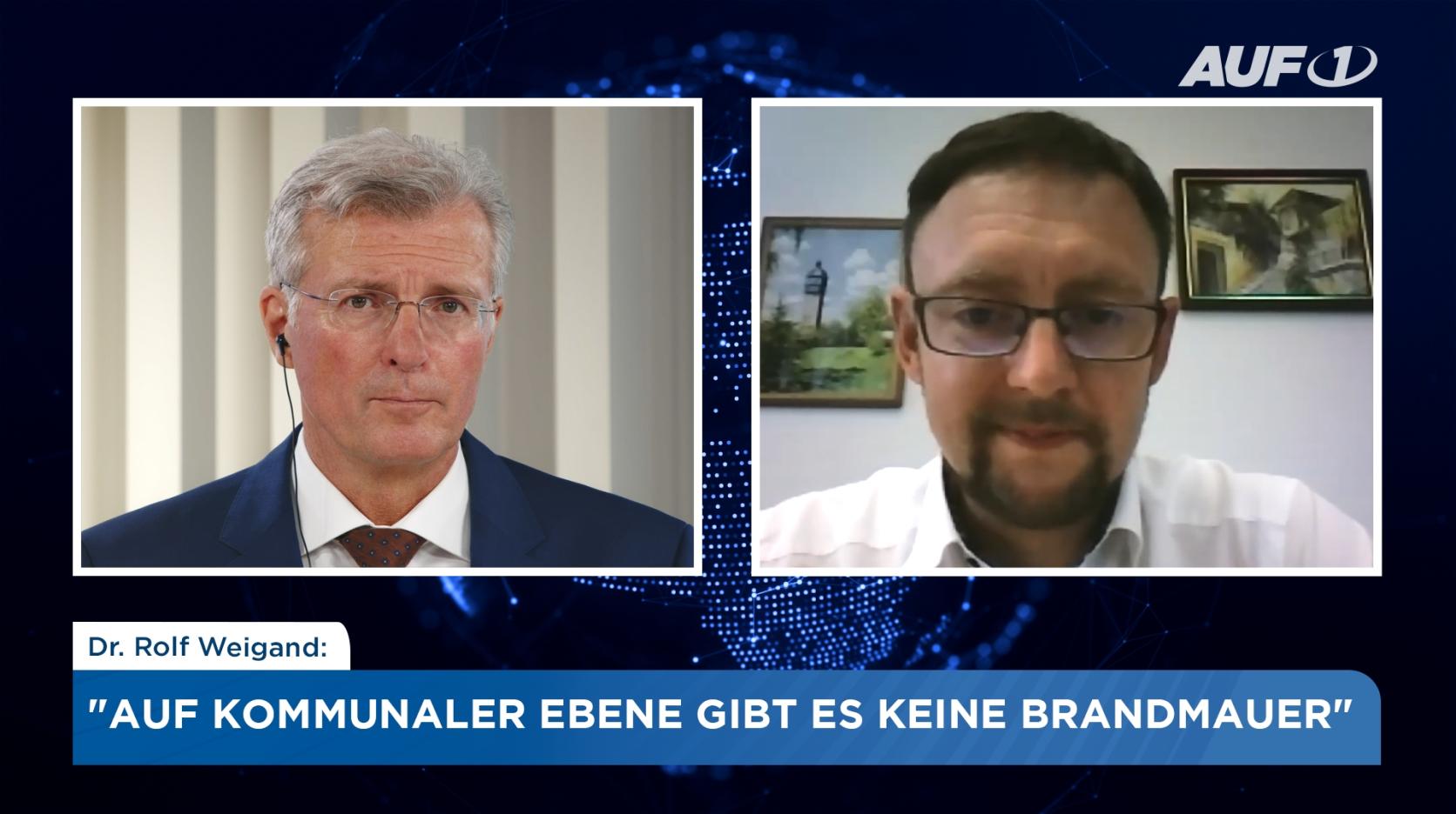 ⁣Rolf Weigand (AfD Sachsen): „Auf kommunaler Ebene gibt es keine Brandmauer“