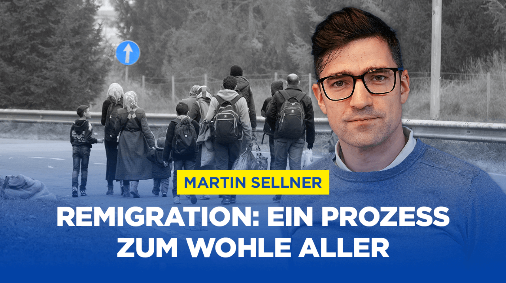 Martin Sellner: Durch Remigration könnten wir uns wieder sicher und zuhause fühlen