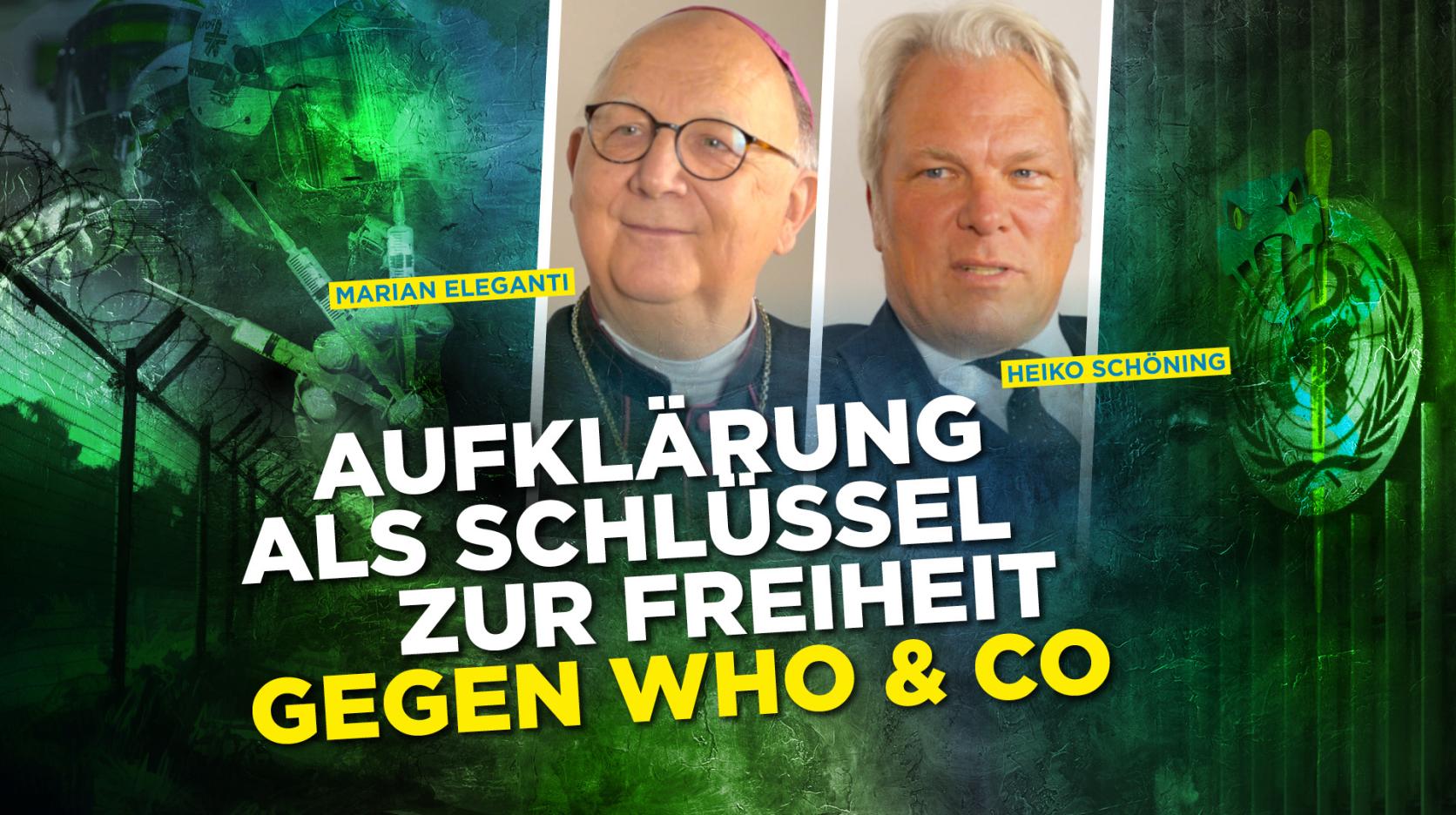 ⁣Eleganti & Schöning: Aufklärung als Schlüssel zur Freiheit gegen WHO & Co.