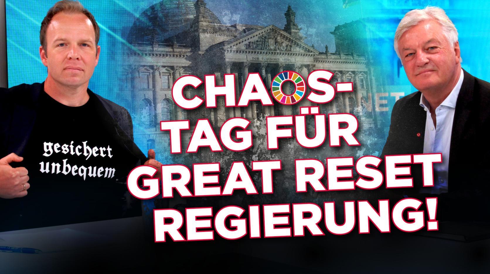 Elsässer und Magnet: Chaos-Tag für die Great Reset Regierung! Die Brandmauer brennt!