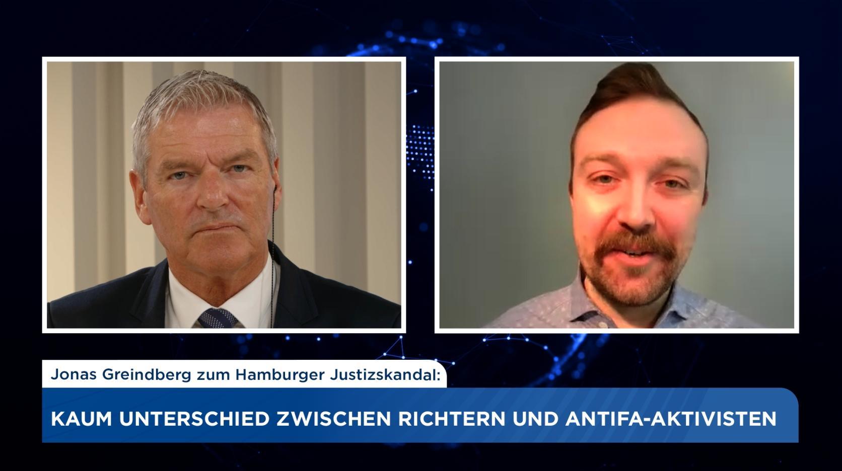 Freilich-Autor Greindberg: Kaum Unterschied zwischen Richtern und Antifa-Aktivisten