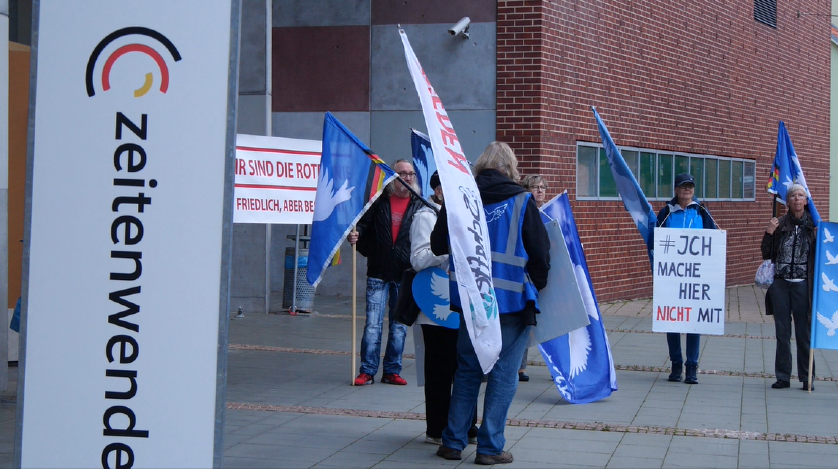 ⁣Kriegskonferenz in Frankfurt/Oder – Jetzt spricht der Gegenprotest