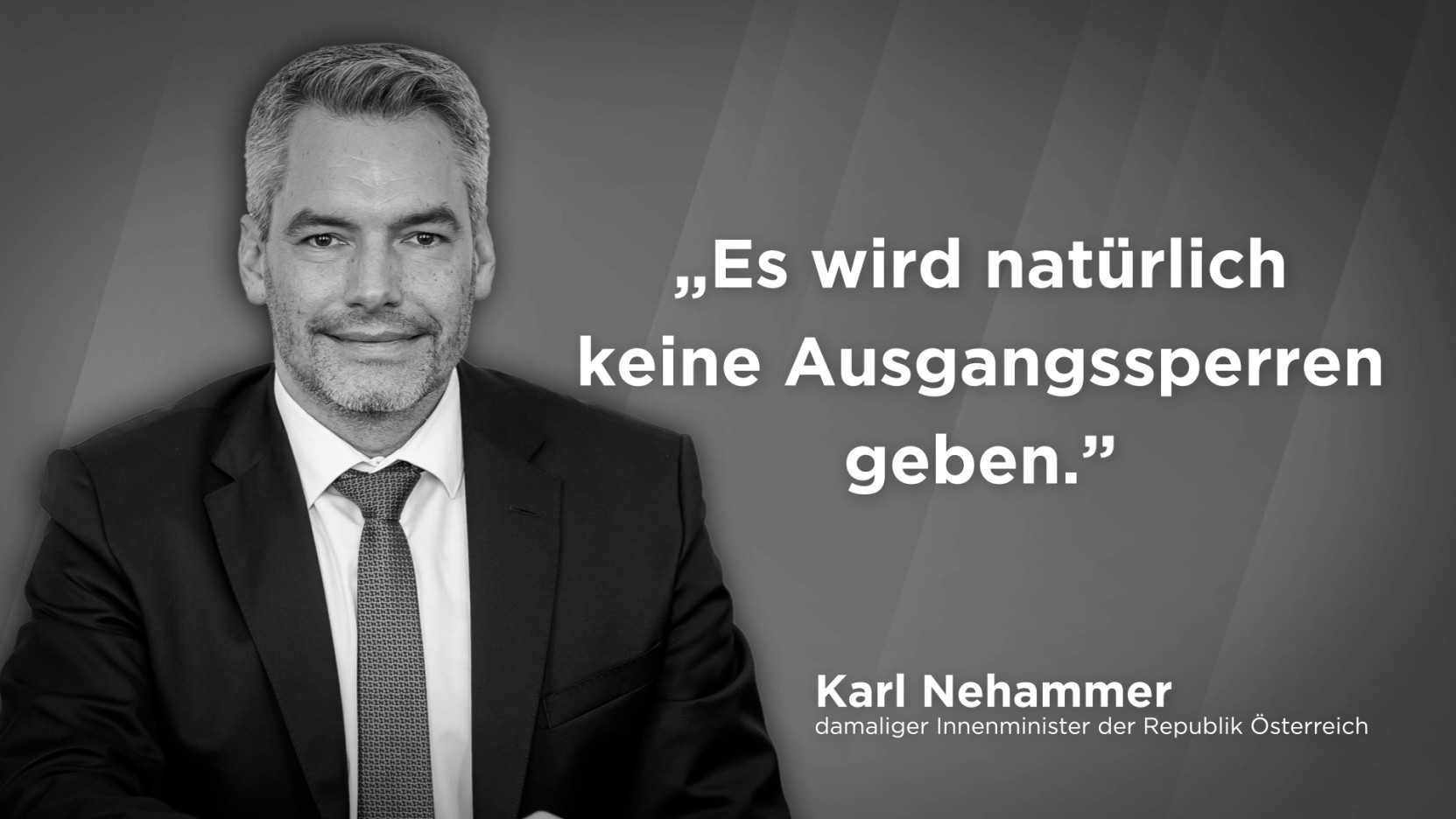 ⁣Österreich: Verhängung des ersten Lockdowns jährt sich zum vierten Mal