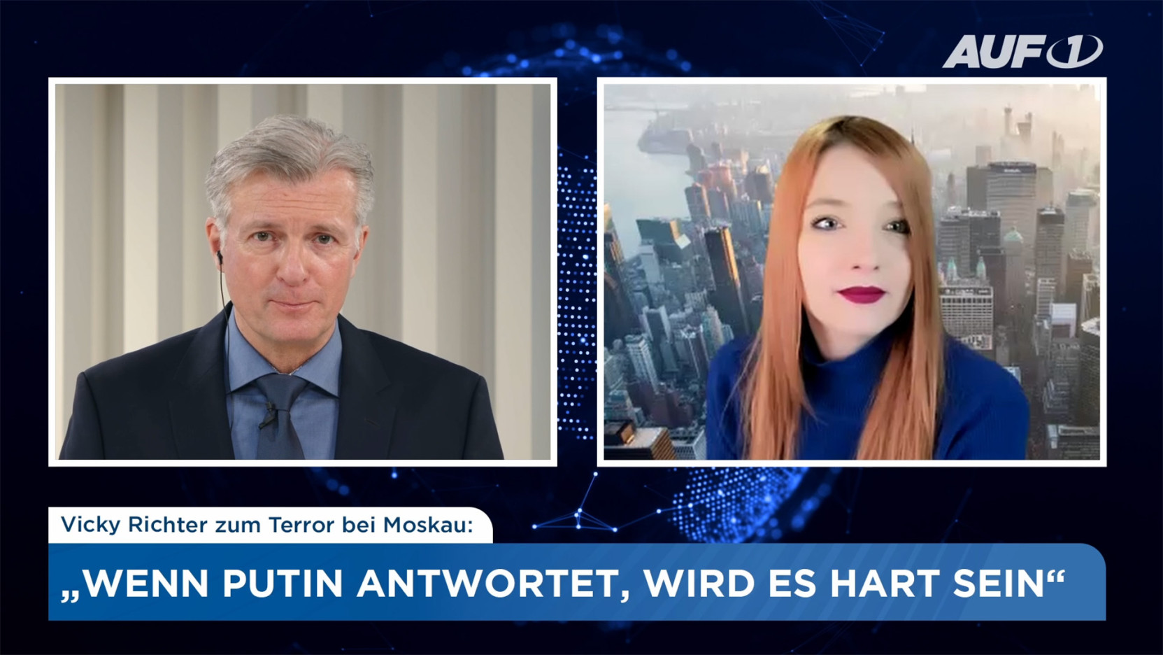 ⁣Journalistin Vicky Richter zu Moskau-Terror: „Wenn Putin antwortet, wird es hart sein“