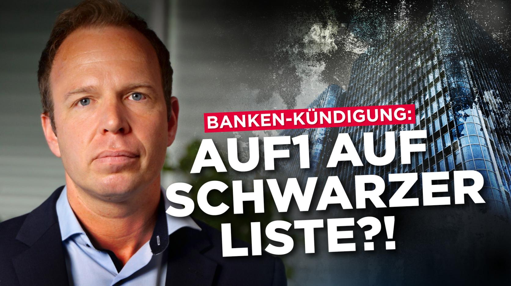 Bankdirektor packt aus: Konto-Kündigung von AUF1 auf Weisung der Regierung?!