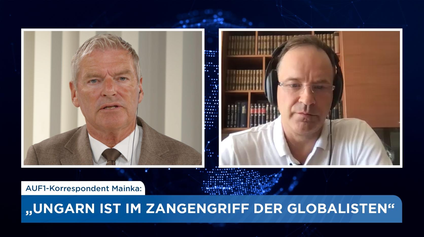 ⁣AUF1-Korrespondent Mainka: „Ungarn ist im Zangengriff der Globalisten“