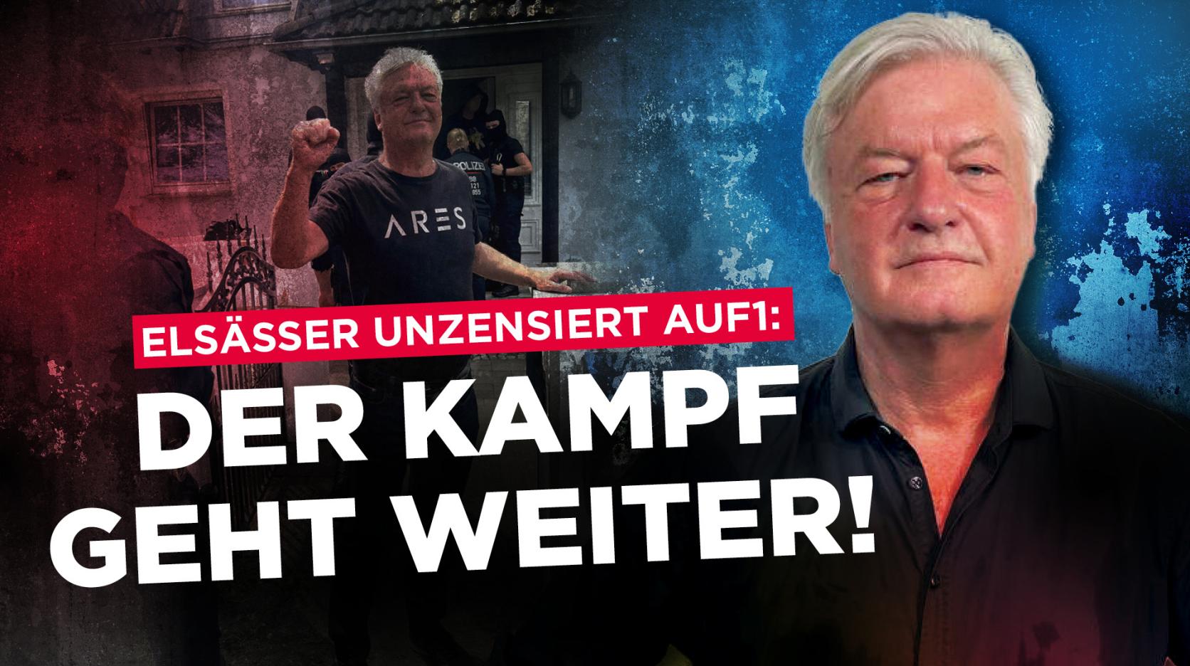 ⁣Elsässer unzensiert AUF1: Der Kampf geht weiter