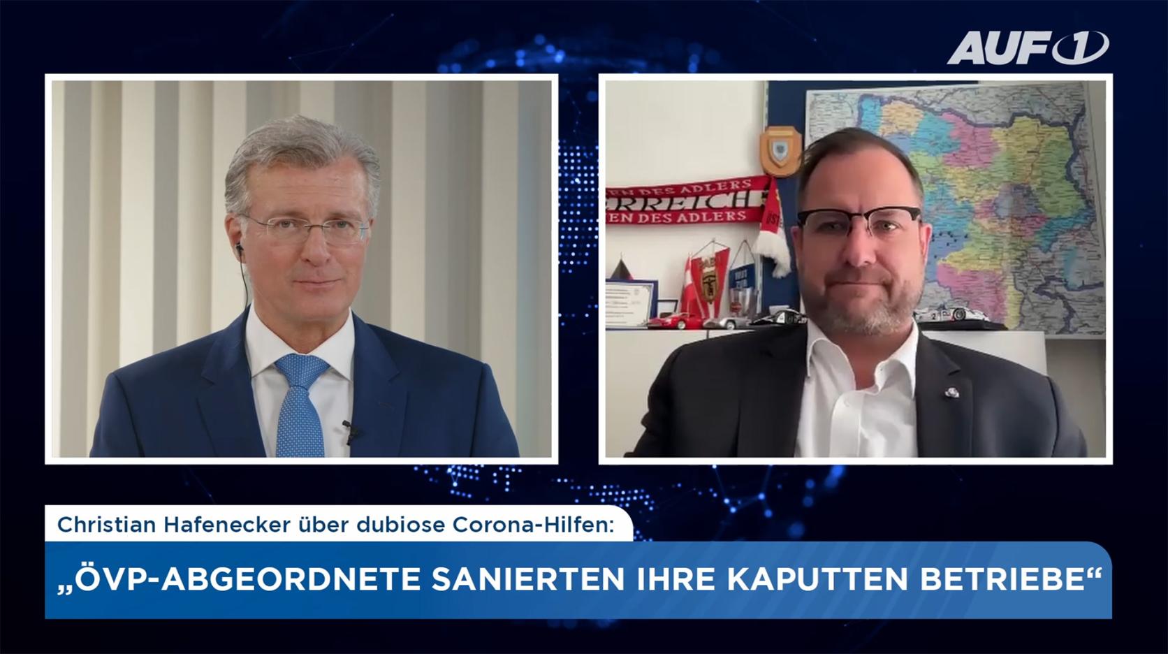 ⁣Hafenecker (FPÖ): So haben ÖVP-Politiker von den Corona-Millionen profitiert