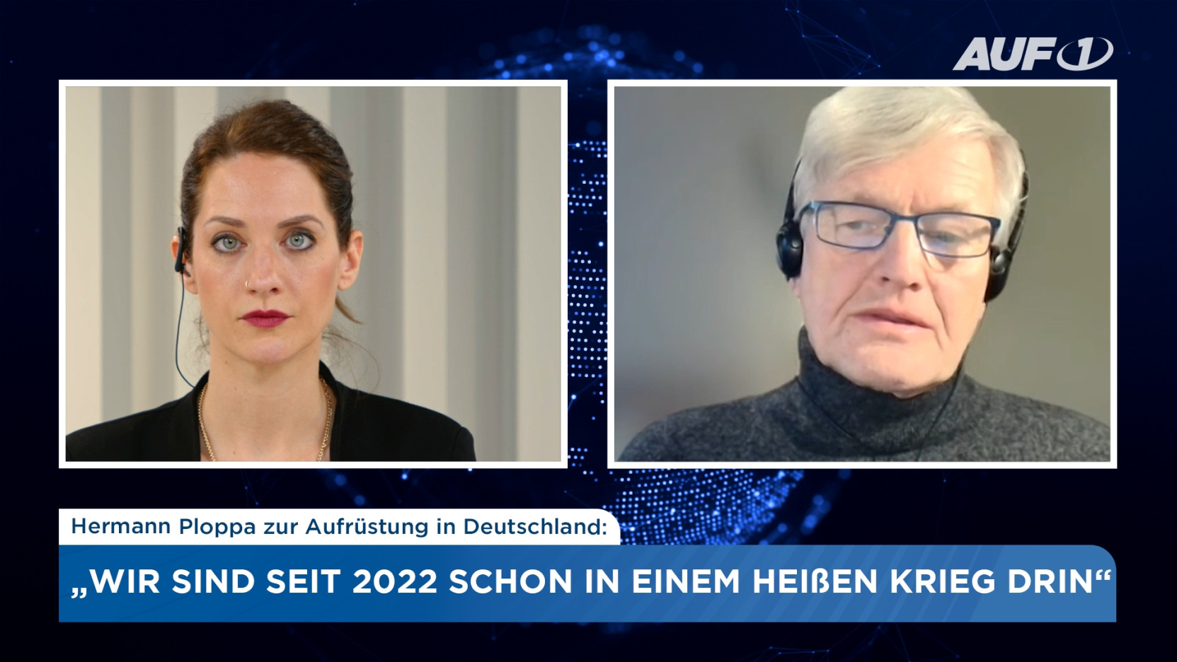 ⁣Fachmann für Geopolitik überzeugt: Deutschland ist bereits im „heißen Krieg&ld