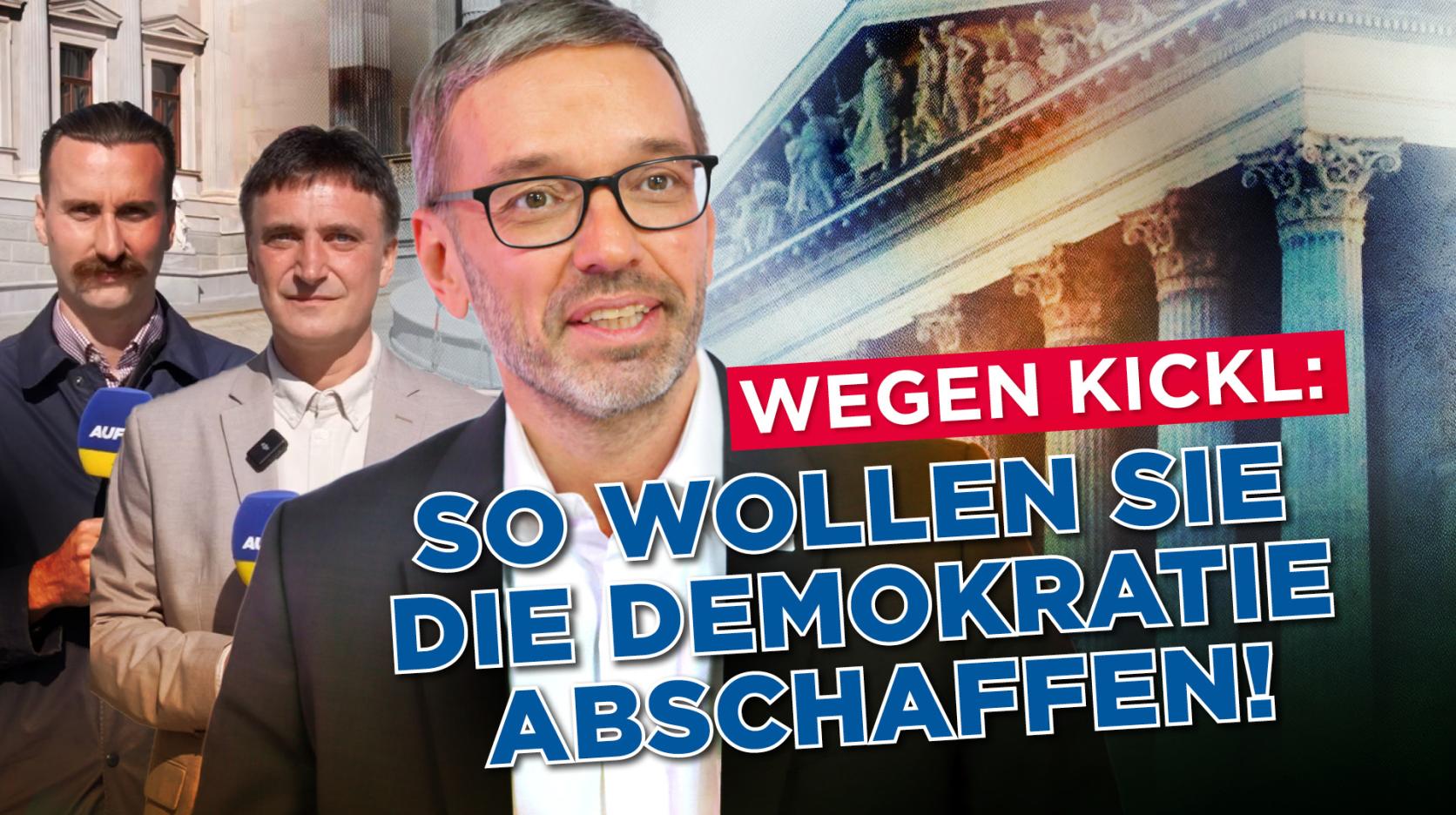 ⁣Nach FPÖ-Wahlsieg: „Demokratie-Simulation wird heruntergefahren“