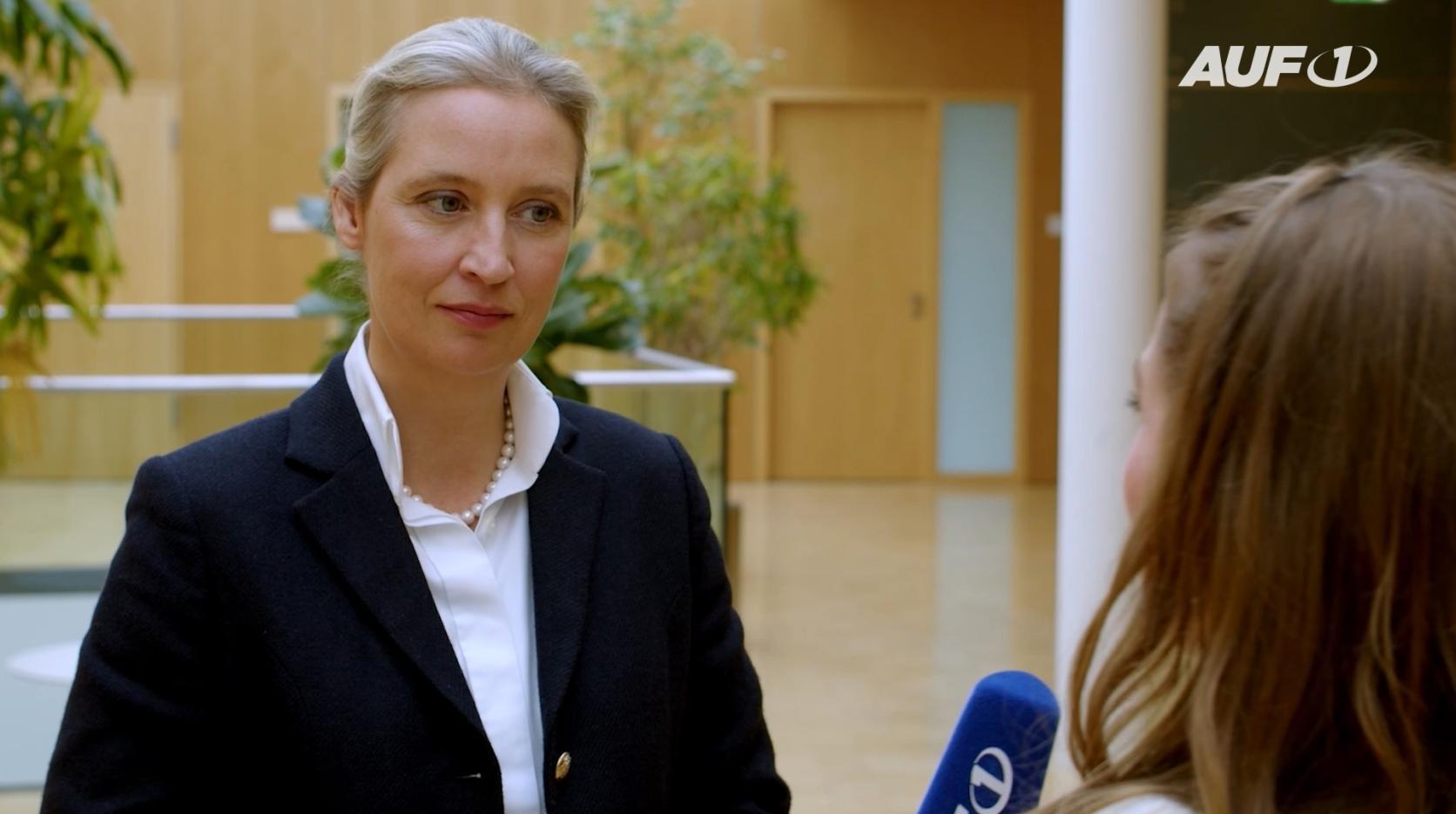 ⁣Weidel (AfD) zum Ampel-Aus: 