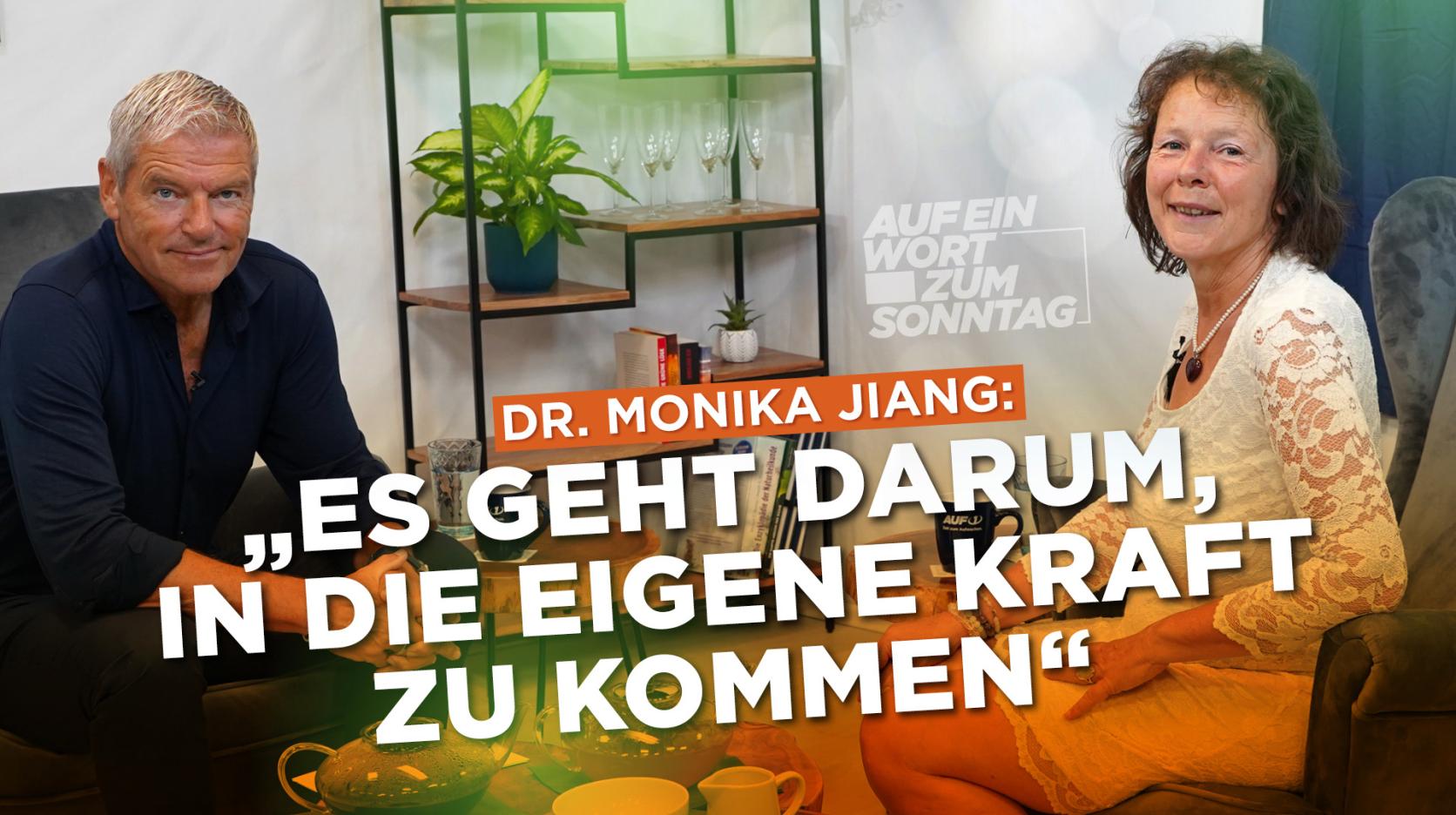 ⁣AUF ein Wort zum Sonntag mit Dr. Monika Jiang