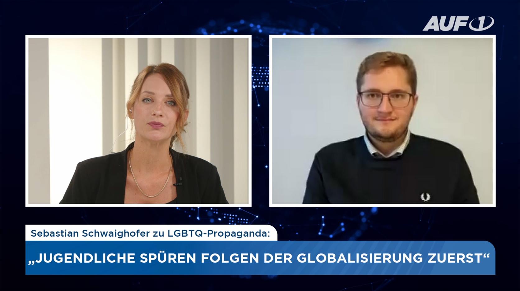 ⁣Sebastian Schwaighofer (FPÖ) zu LGBTQ-Propaganda: „Jugendliche spüren Folgen der Globalisierung zuer