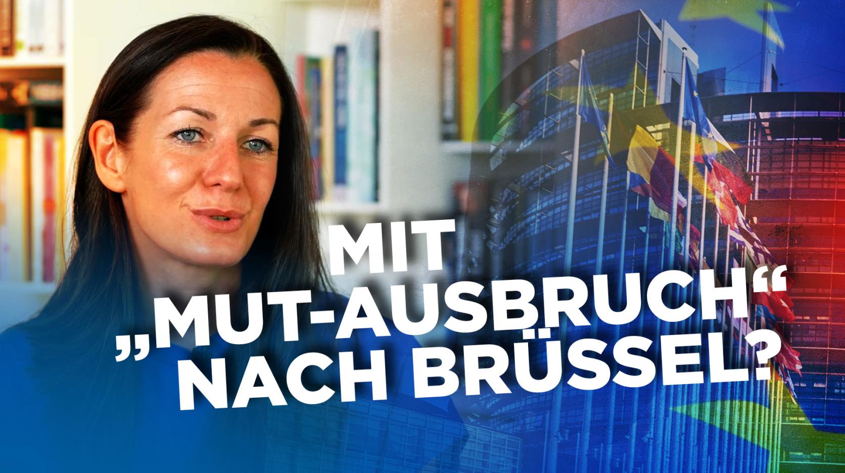 ⁣Mit „Mut-Ausbruch“ zur Spitzenkandidatin: Dr. Hubmer-Mogg und ihr EU-Wahlantritt.