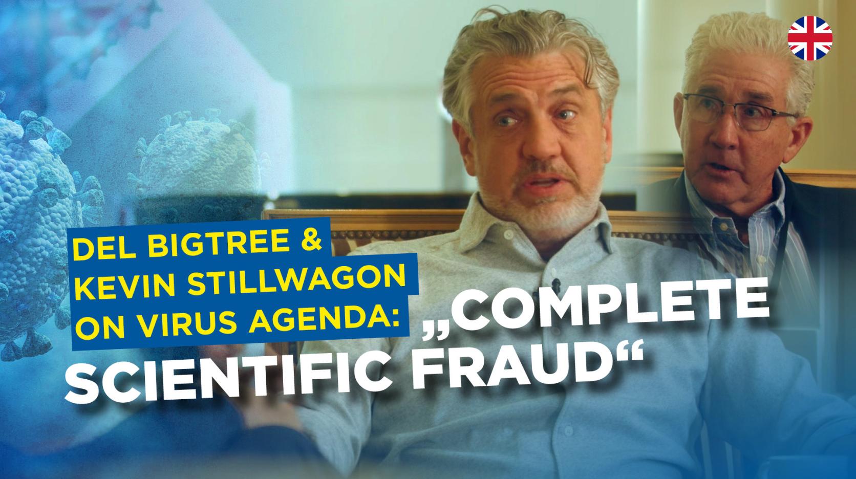 ⁣Del Bigtree and Kevin Stillwagon on virus agenda: "Complete scientific fraud"