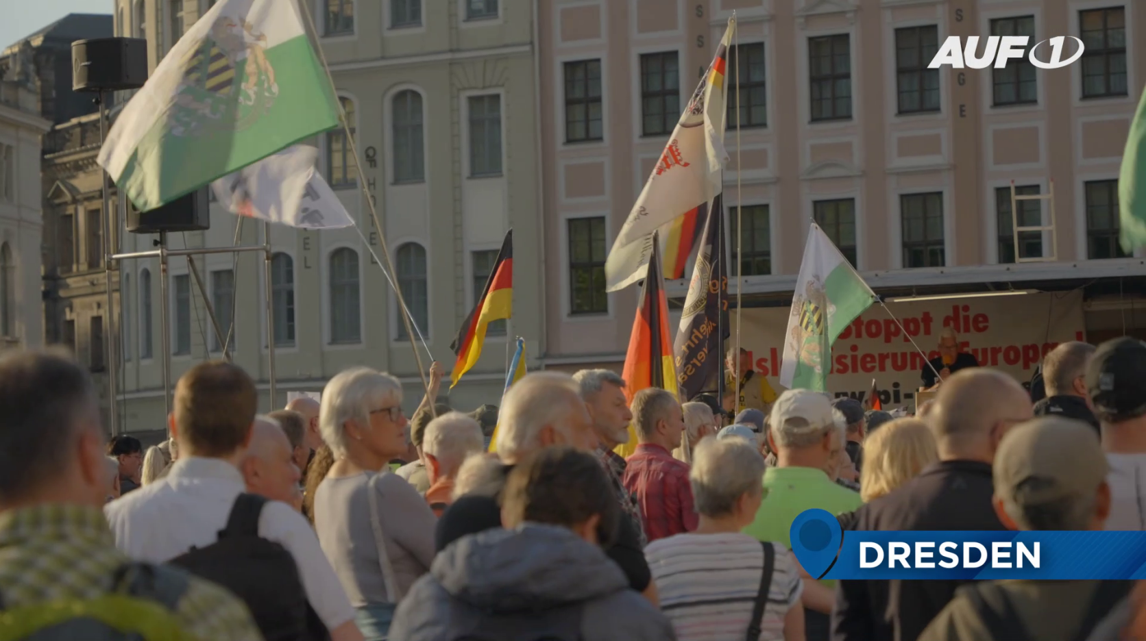 ⁣PEGIDA-Demo: Dresden seit zehn Jahren Hochburg des patriotischen Widerstandes