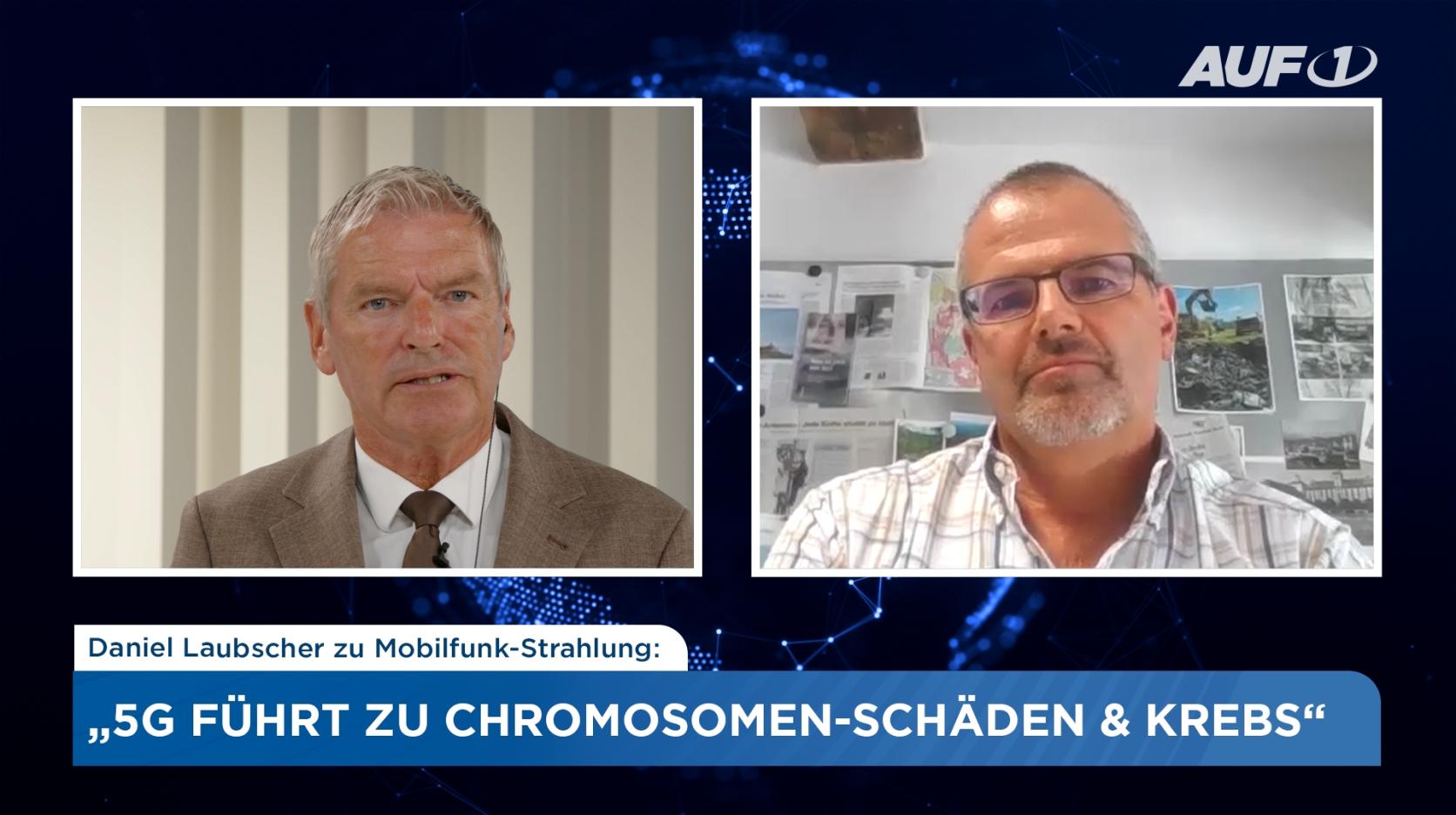 ⁣Mobilfunk-Experte Laubscher: „5G führt zu Chromosomen-Schäden und Krebs“