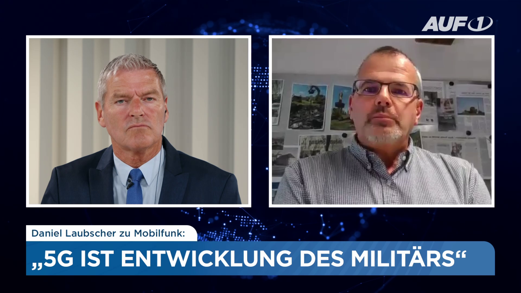 ⁣Mobilfunk-Spezialist Laubscher: „5G ist Entwicklung des Militärs“