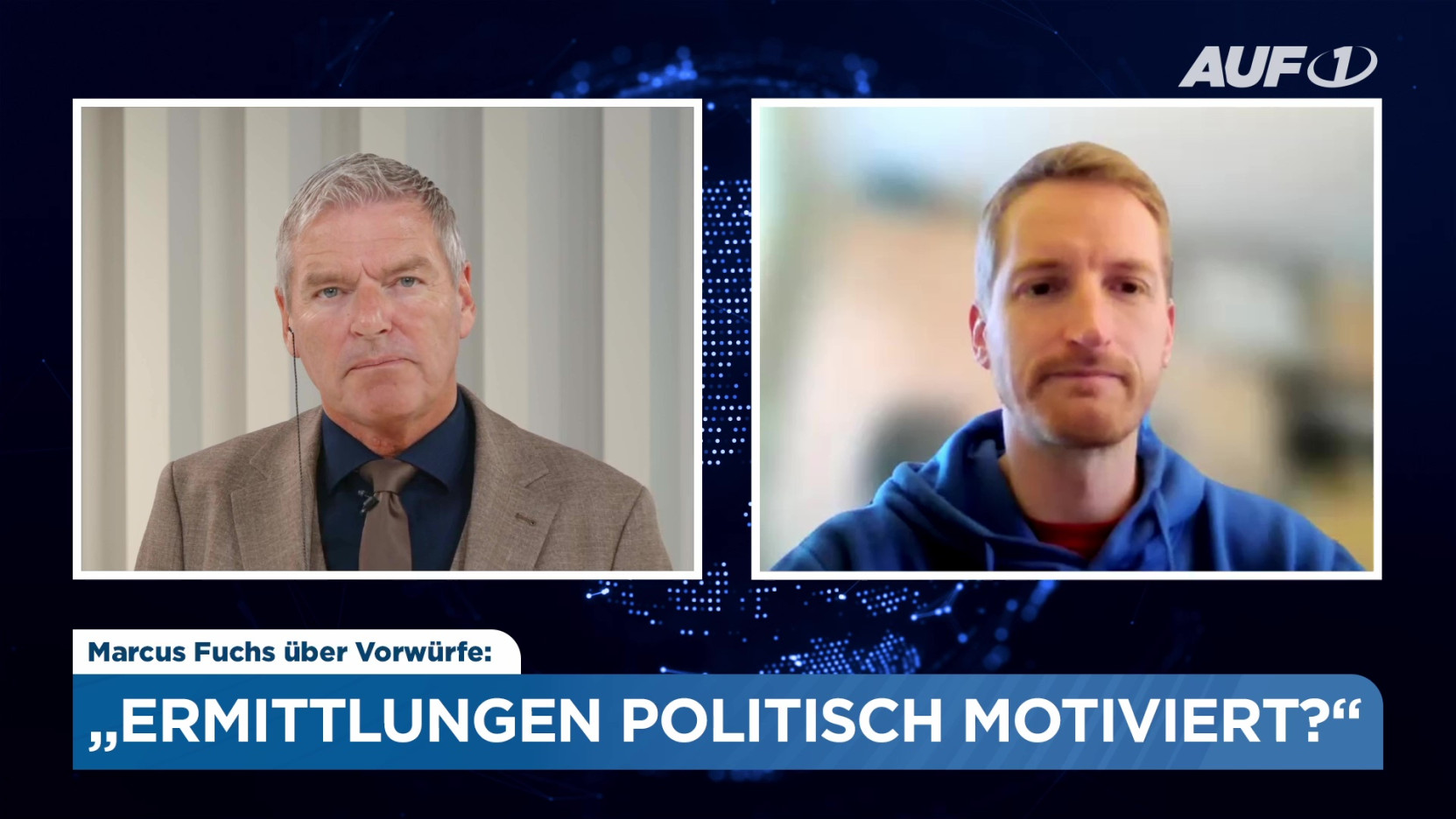 ⁣Demo-Veranstalter Marcus Fuchs: Ermittlungen politisch motiviert?