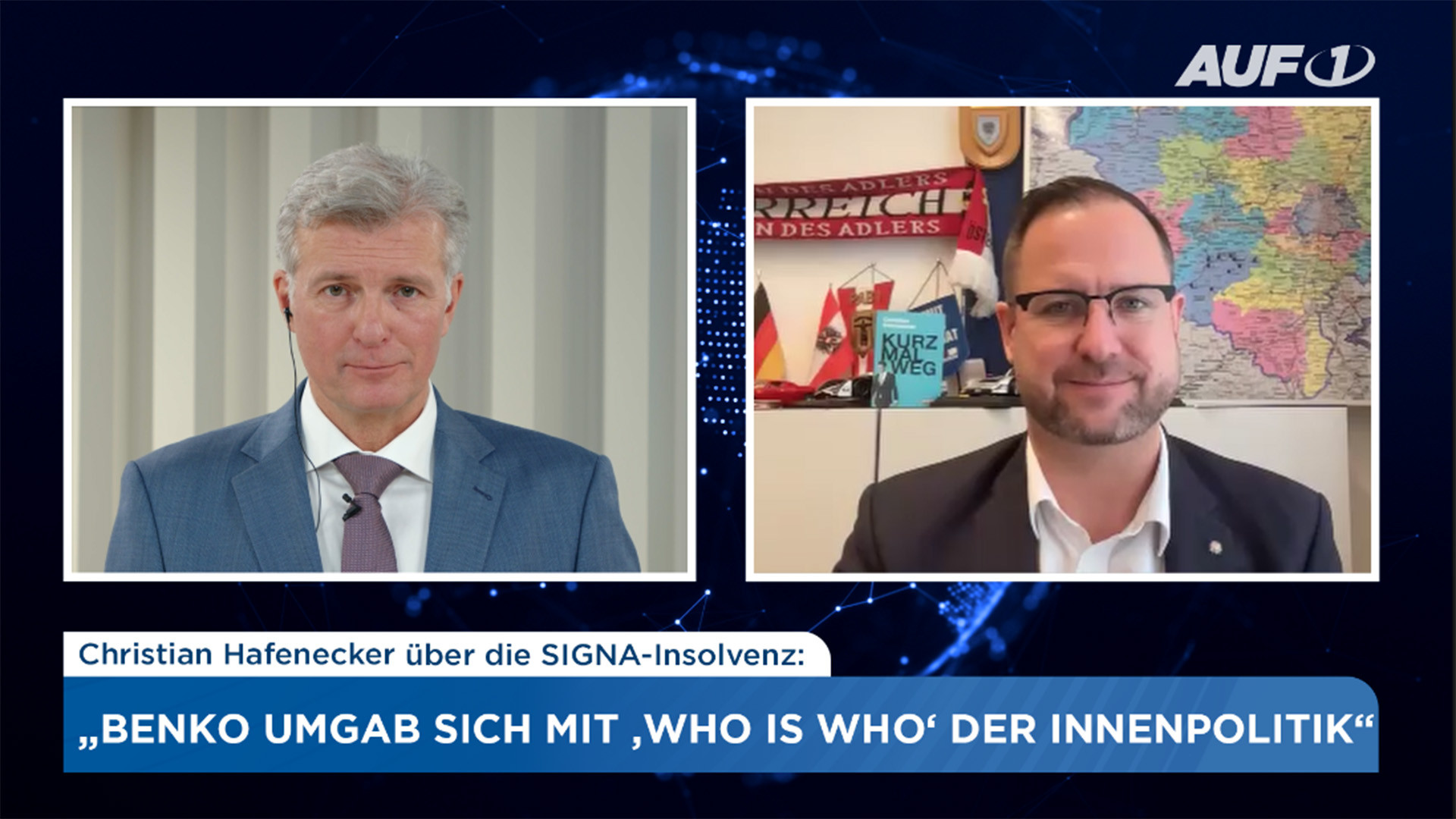 ⁣Christian Hafenecker (FPÖ) zur Signa-Pleite: „Alle Kontrollinstanzen unseres Landes waren