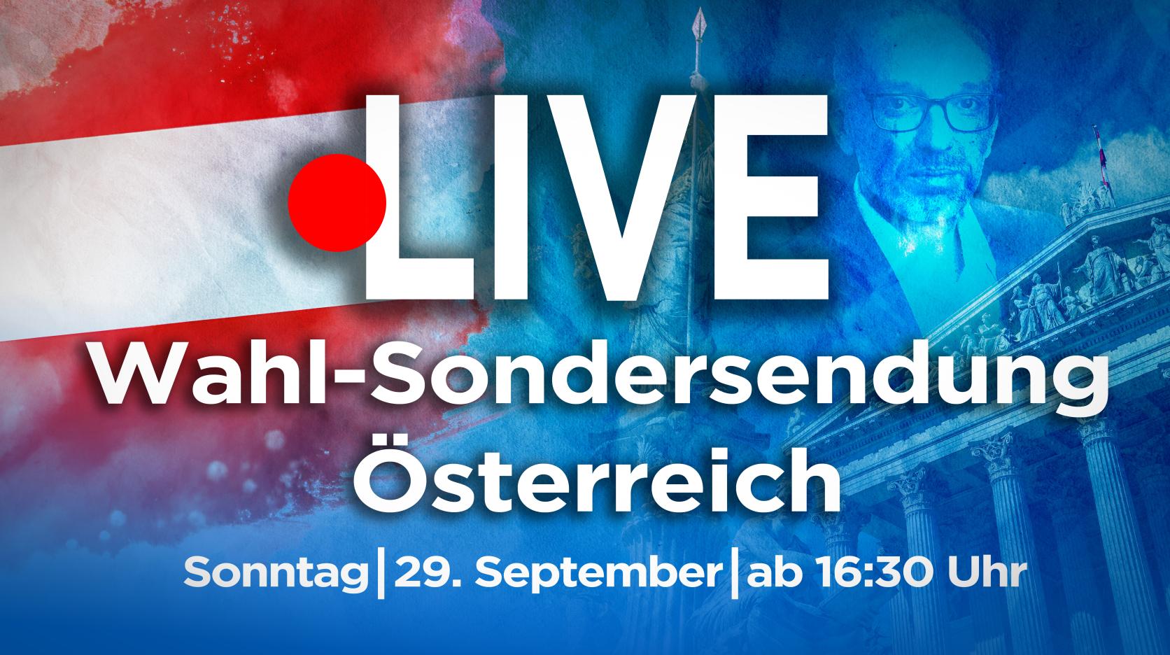 ⁣AUF1 LIVE: Sondersendung zur Schicksalswahl in Österreich 29.09.2024