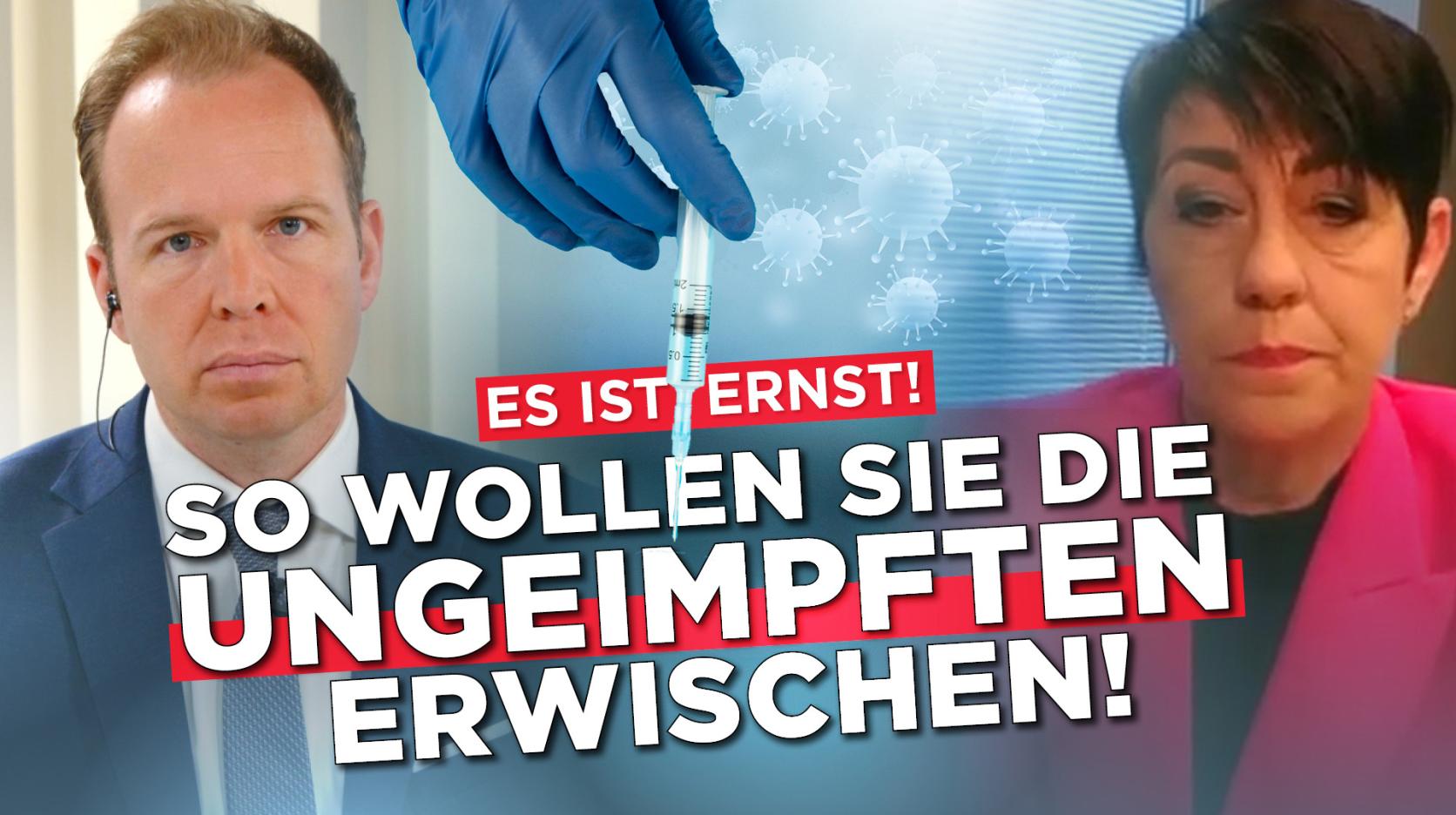 ⁣EU-Anderson warnt: Neue mRNA! So wollen sie die Ungeimpften kriegen!