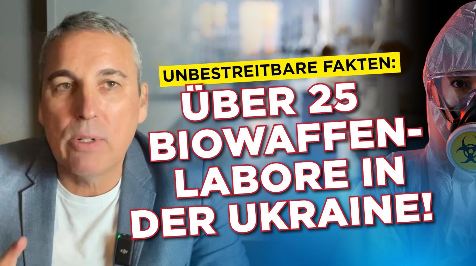 Unbestreitbare Fakten: Die USA unterhalten über 25 Biowaffenlabore in der Ukraine!