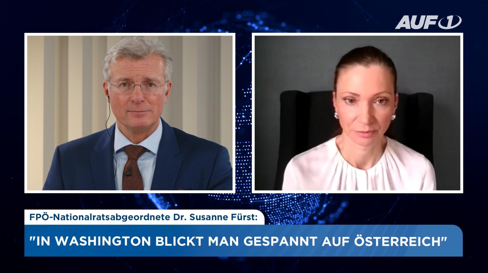 Susanne Fürst (FPÖ): „In Washington blickt man gespannt auf Europa