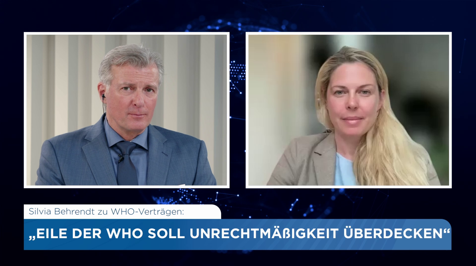 ⁣Juristin Behrendt zu WHO-Verträgen: „Eile soll Unrechtmäßigkeit überdecke