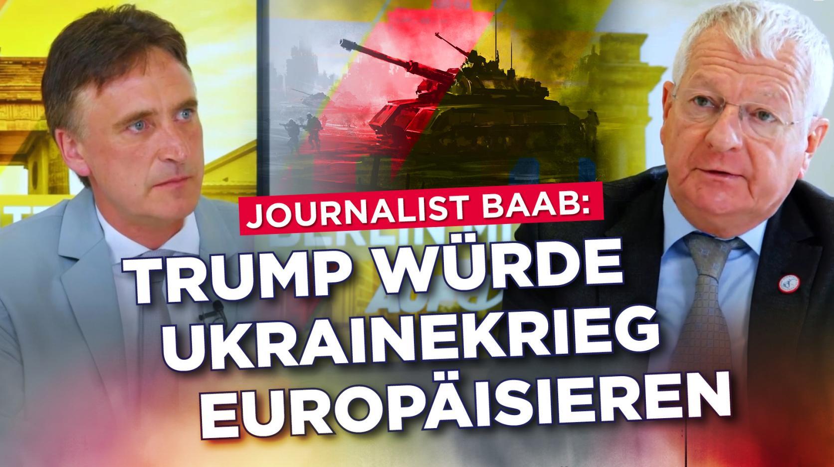 ⁣Berlin Mitte AUF1: Donald Trump würde den Ukrainekrieg europäisieren