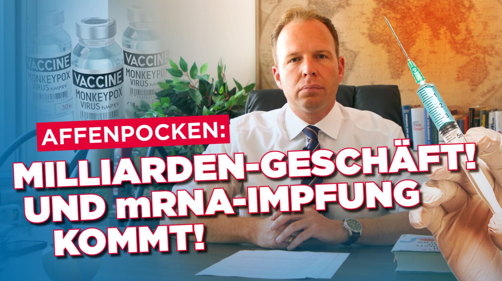 ⁣Affenpocken? Es geht ums Geld! mRNA-Impfstoff im Anmarsch!