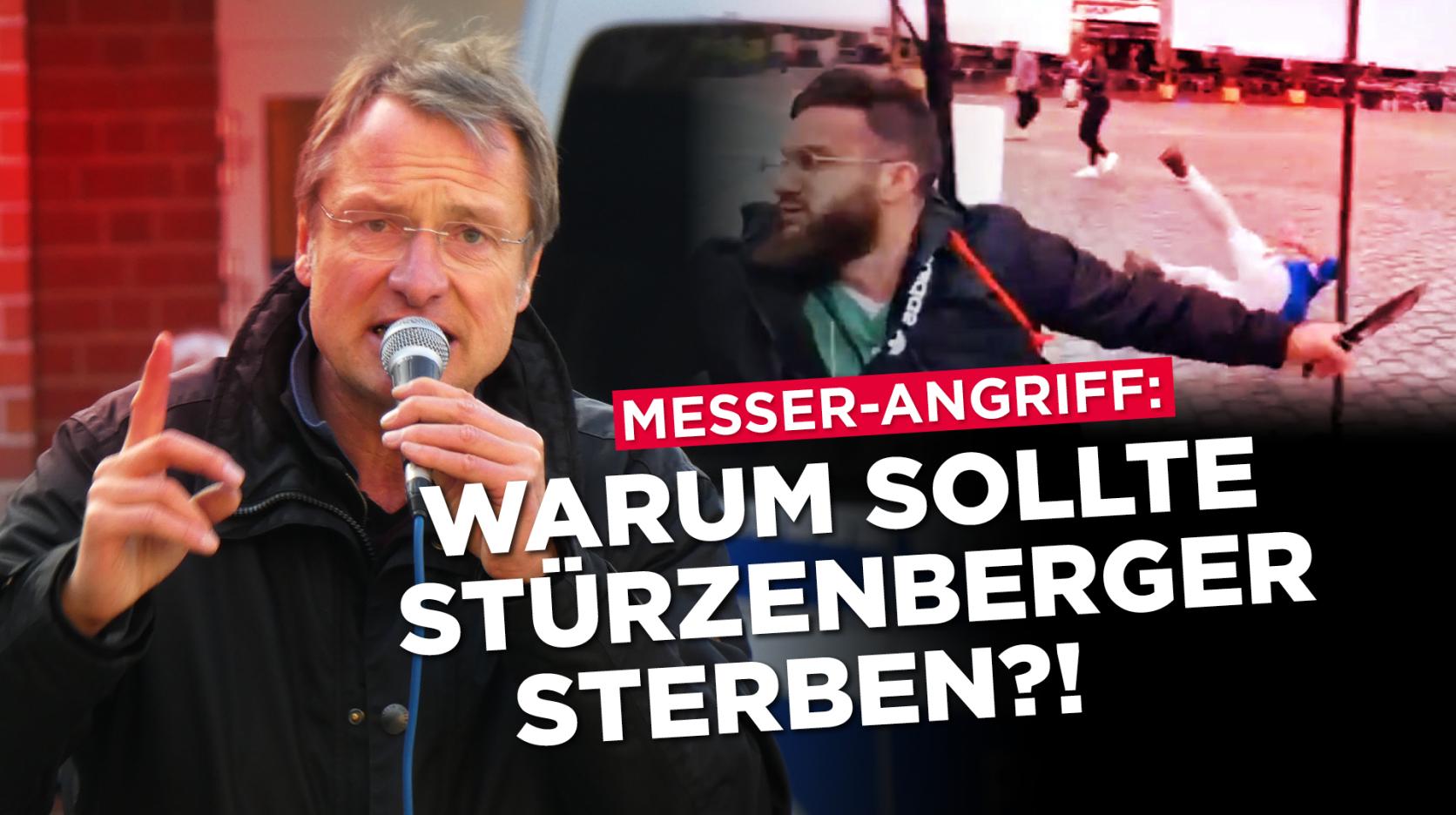 ⁣Messer-Moslem von Mannheim: Warum wollte er Aktivist Stürzenberger töten?