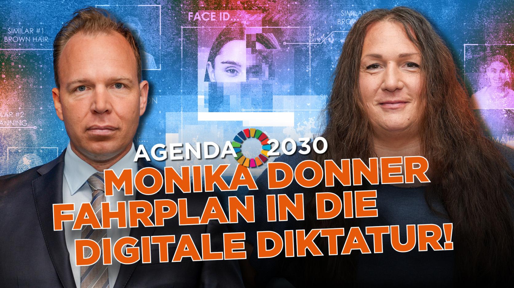 ⁣Agenda 2030: Monika Donner: „Ein Multi-Krisen-Szenario führt in die Digitale Diktatur!&ld