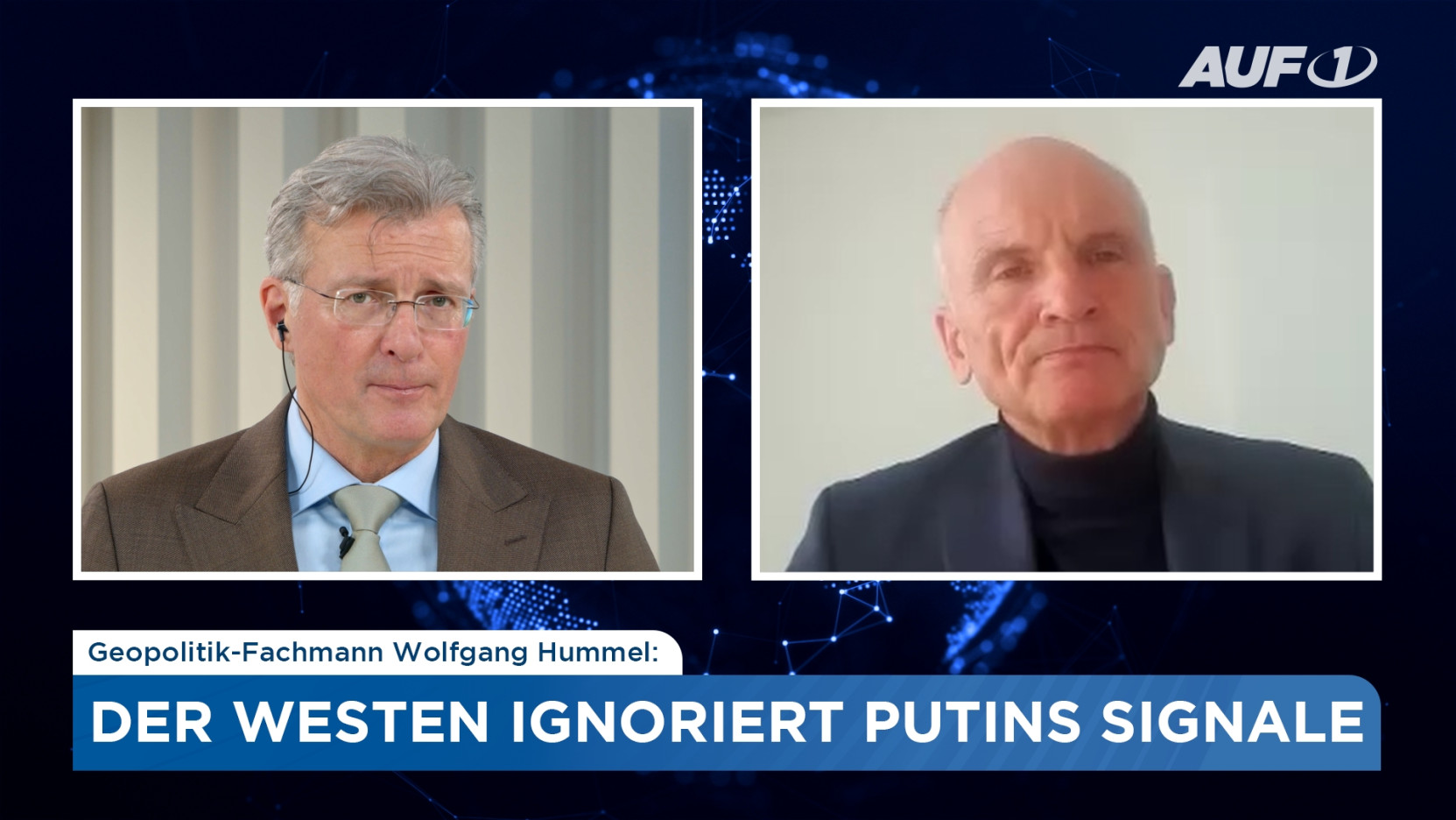 ⁣Geopolitik-Fachmann Wolfgang Hummel: Der Westen ignoriert Putins Signale